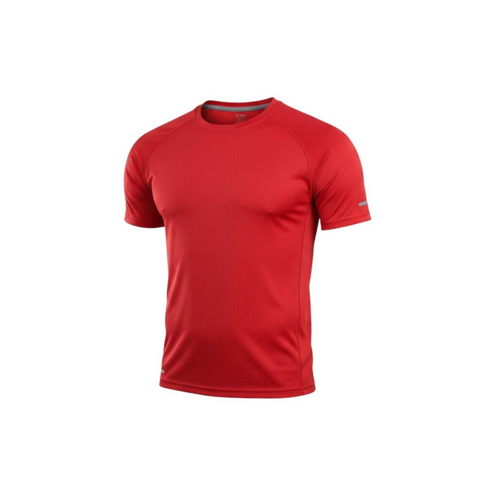 Athletic Works Men's Athletic Performance Shirt Red XL Short Sleeve